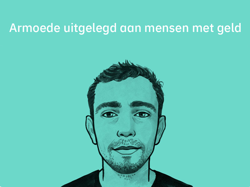 Armoede uitgelegd aan mensen met geld