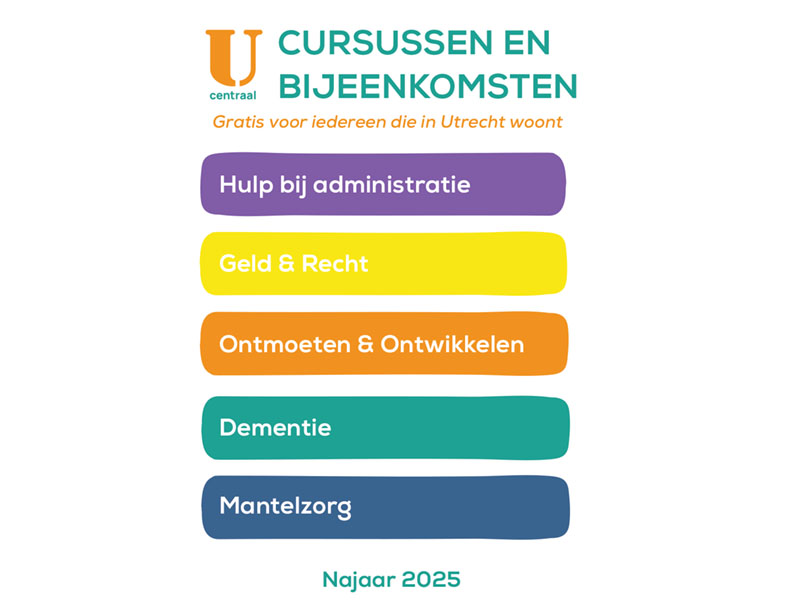 Gratis cursussen bij U Centraal